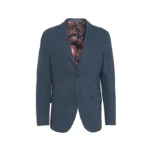 Etro - Single-Breasted Blazer With Paisley Lining - Größe 56 - grau Etro - Single-Breasted Blazer With Paisley Lining - Größe 56 - grau