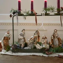 Krippenfiguren 9er Set Caprinas Krippenfiguren 9er Set Caprinas