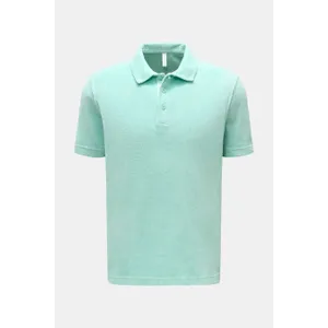 04651/ A trip in a bag - Herren - Frottee-Poloshirt %27Terry Polo%27 mintgrün 04651/ A trip in a bag - Herren - Frottee-Poloshirt %27Terry Polo%27 mintgrün