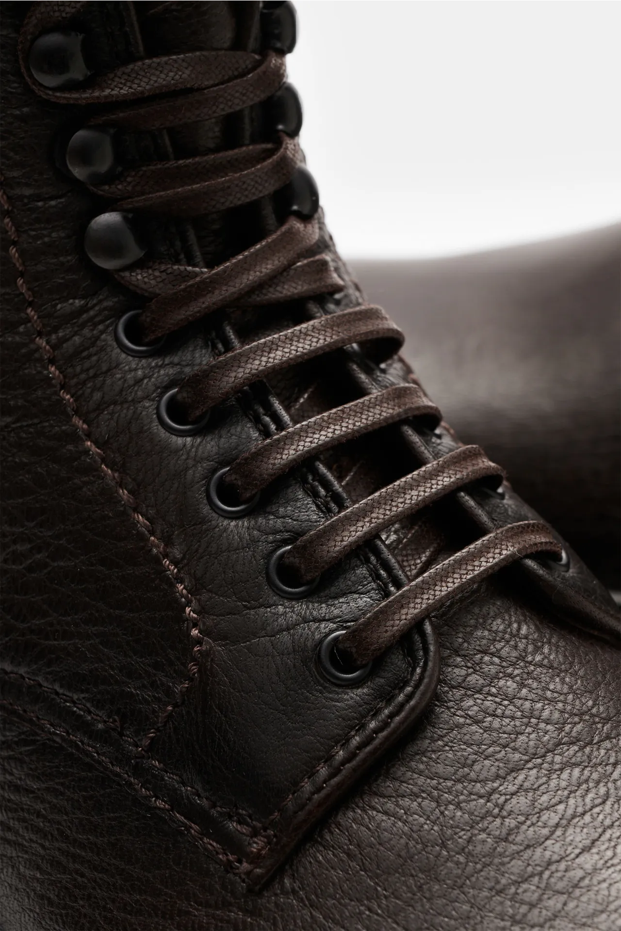 Officine Creative - Herren - Schnürboot 'Hopkins Flexi 203' dunkelbraun – Bild 3