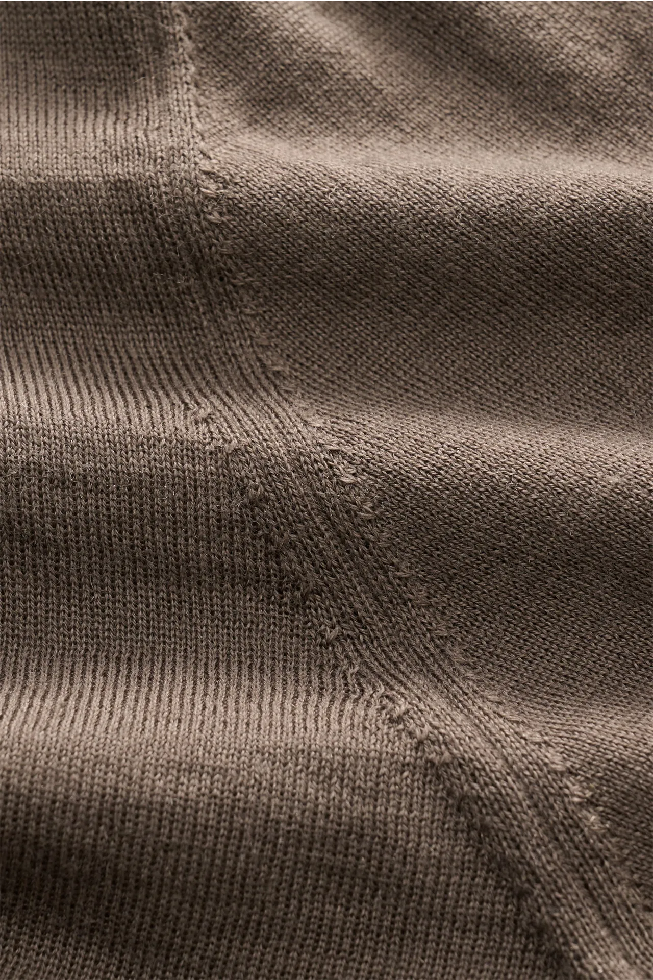 Filippo de Laurentiis - Herren - Feinstrick-Rundhalspullover graubraun – Bild 4