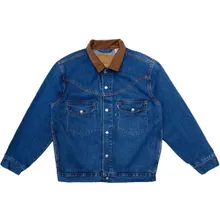 Levi%27s - Giacca Jeans Western Shorthorn Dark Indigo - Größe L - bunt Levi%27s - Giacca Jeans Western Shorthorn Dark Indigo - Größe L - bunt