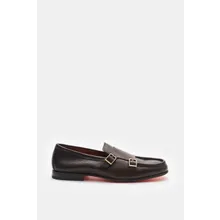 Santoni - Herren - Doppelmonk dunkelbraun Santoni - Herren - Doppelmonk dunkelbraun