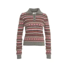 Solotre - Polo Collar Sweater - Größe 1 - pink Solotre - Polo Collar Sweater - Größe 1 - pink