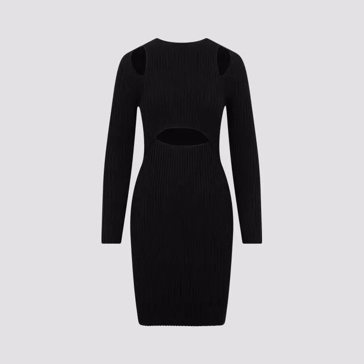 Wolford - Contoured Ribs Dress - Größe M - schwarz – Bild 2