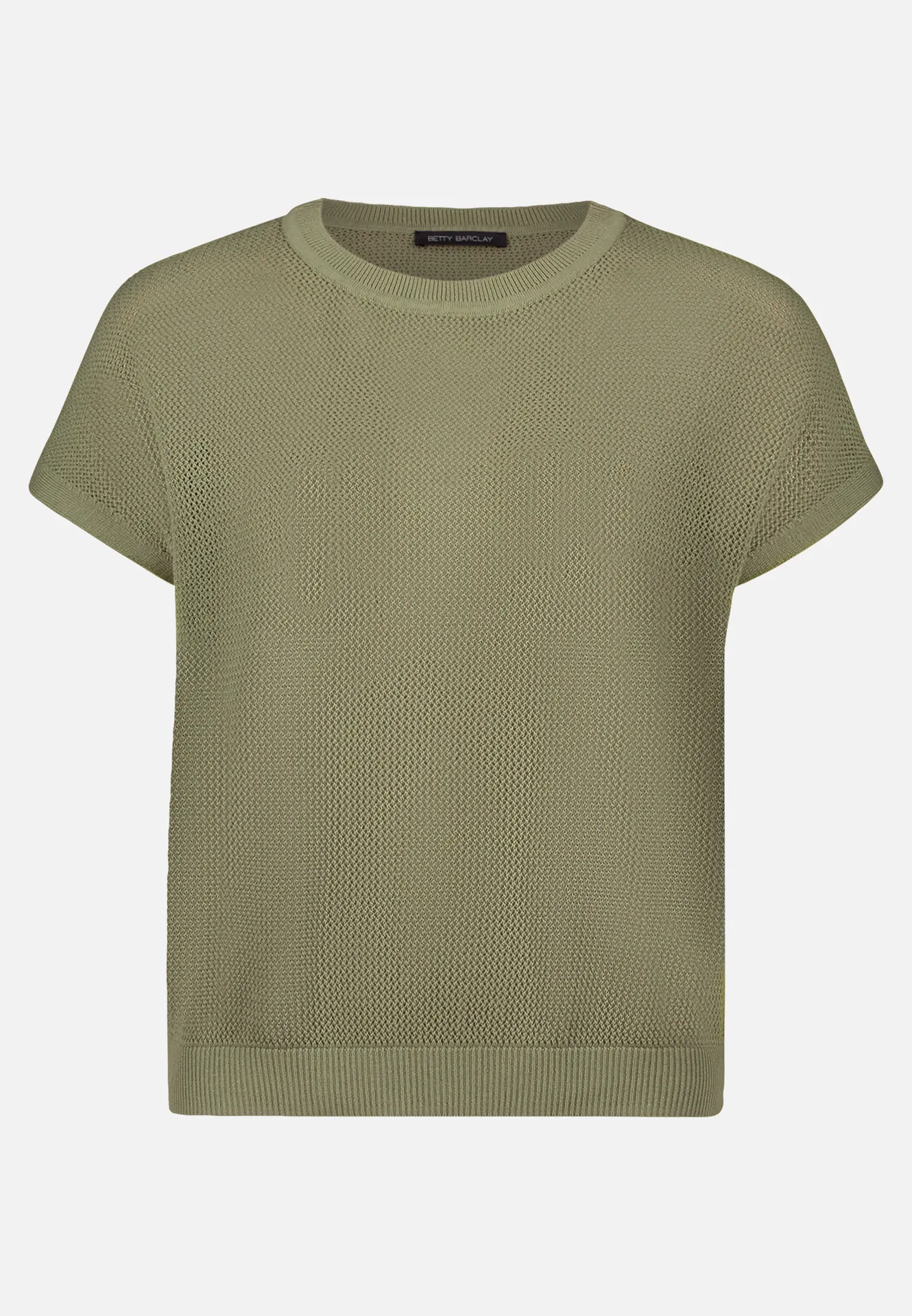 Lochstrick-Pullover ohne Arm – Bild 3