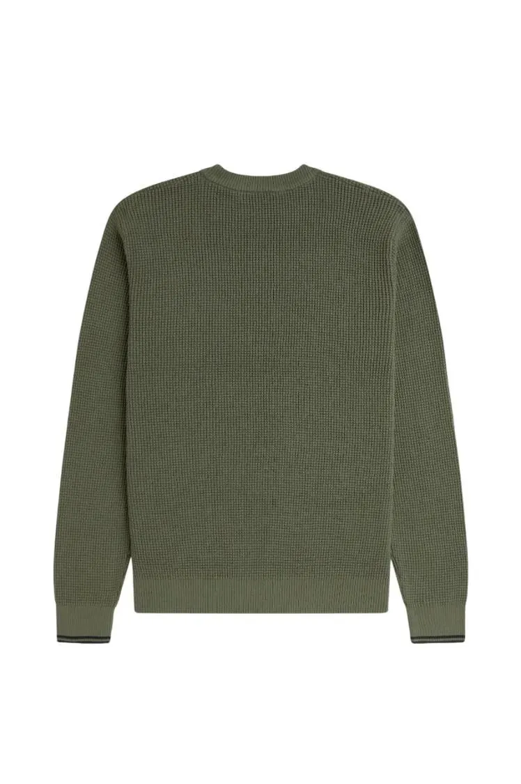 Fred Perry - Sweaters Verde Chiaro - Größe S - grau – Bild 2