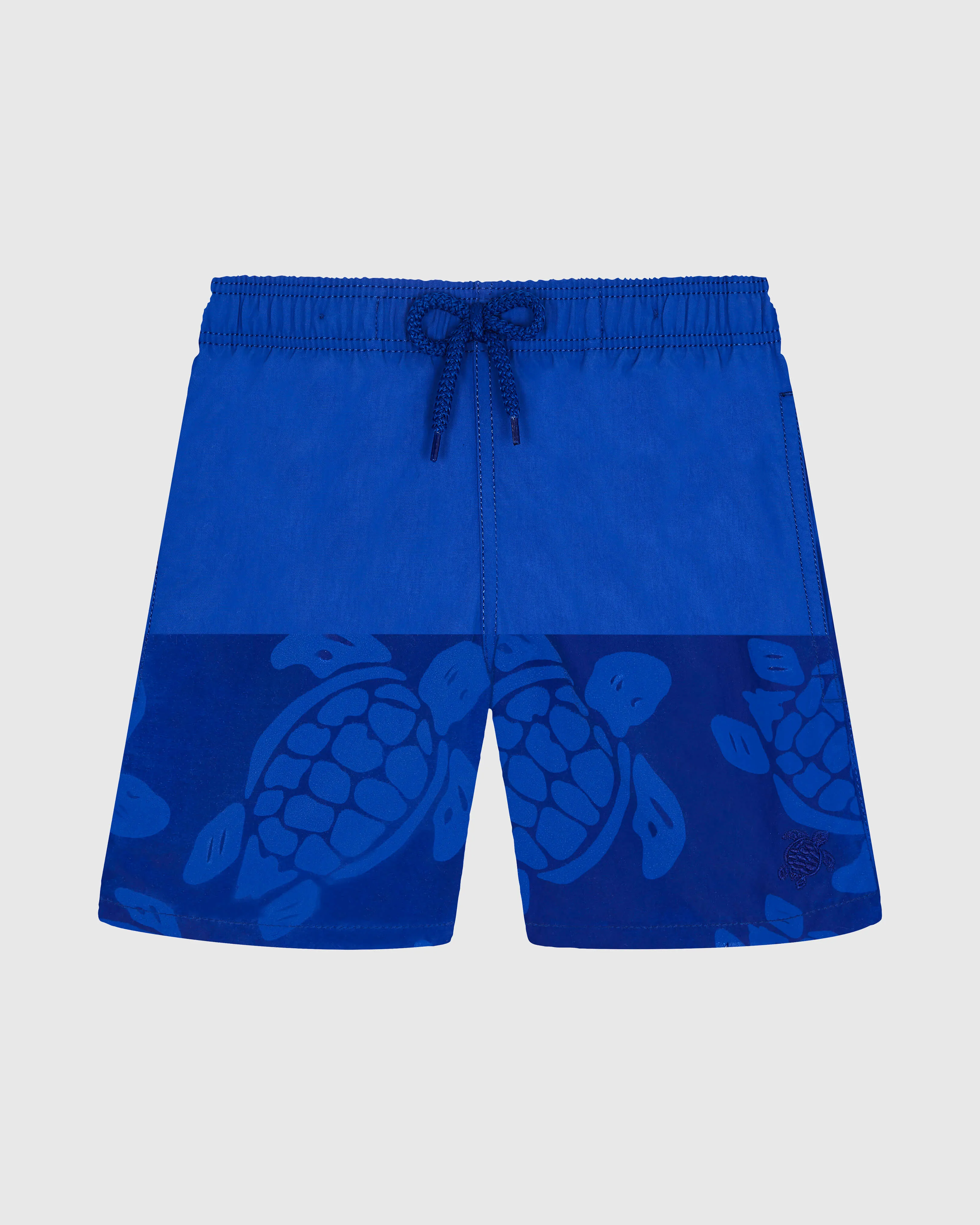 Vilebrequin - Mit Wasser Reagierende Ronde Des Tortues Maxi Badeshorts Für Jungen - Bademode - Jim - Blau - Größe 8 – Bild 3
