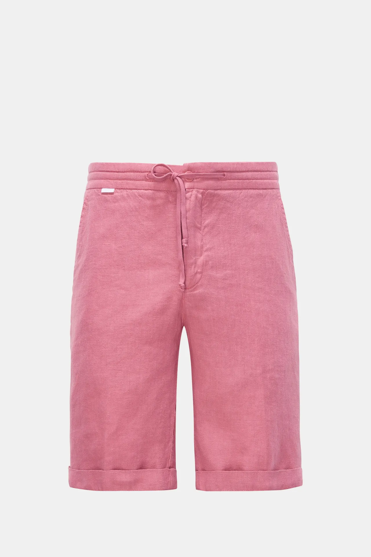 04651/ A trip in a bag - Herren - Leinen-Bermudas %27Linen Bermuda%27 hellrot 04651/ A trip in a bag - Herren - Leinen-Bermudas %27Linen Bermuda%27 hellrot