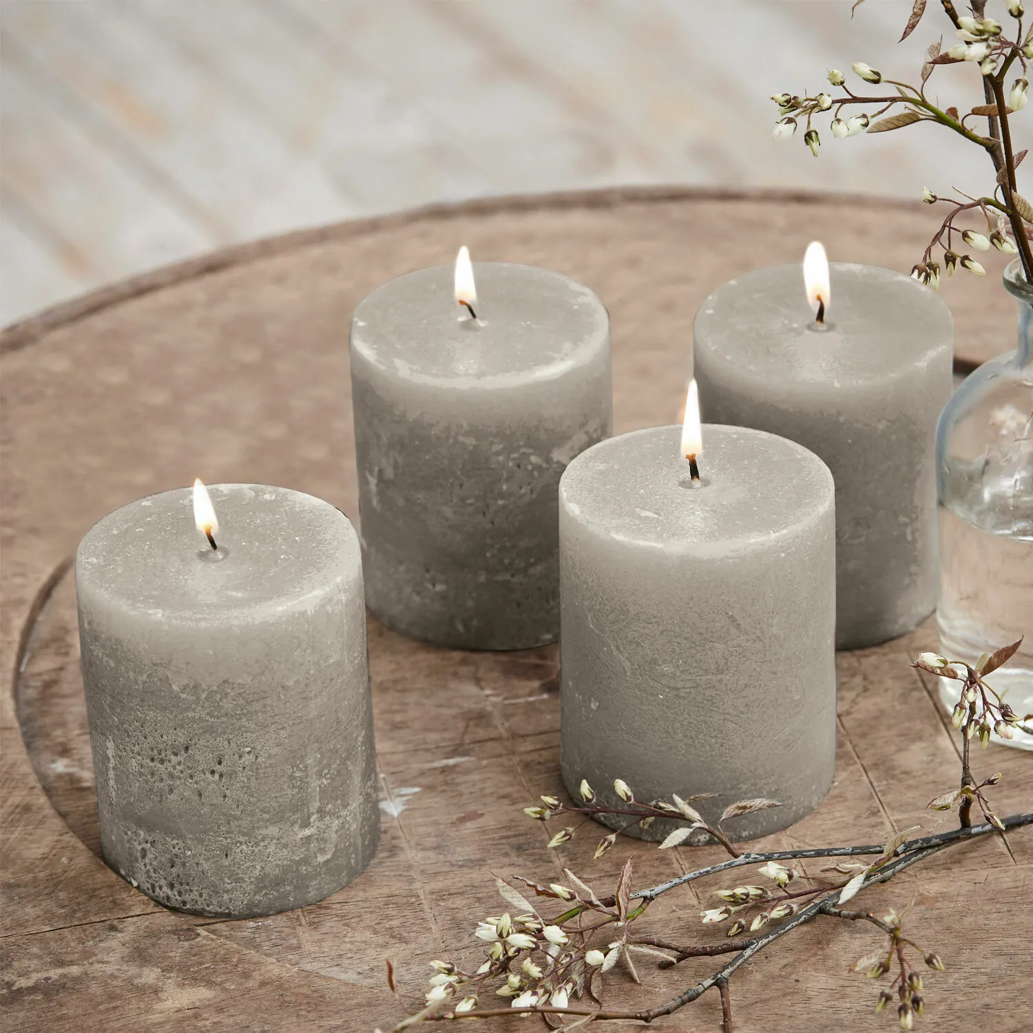 Kerze 4er Set Virrans – Bild 2