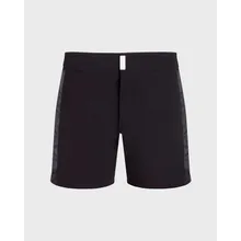 Vilebrequin - Herren-badeshorts Mit Flachem Bund Tailoring - Bademode - Midnight - Schwarz - Größe L Vilebrequin - Herren-badeshorts Mit Flachem Bund Tailoring - Bademode - Midnight - Schwarz - Größe L