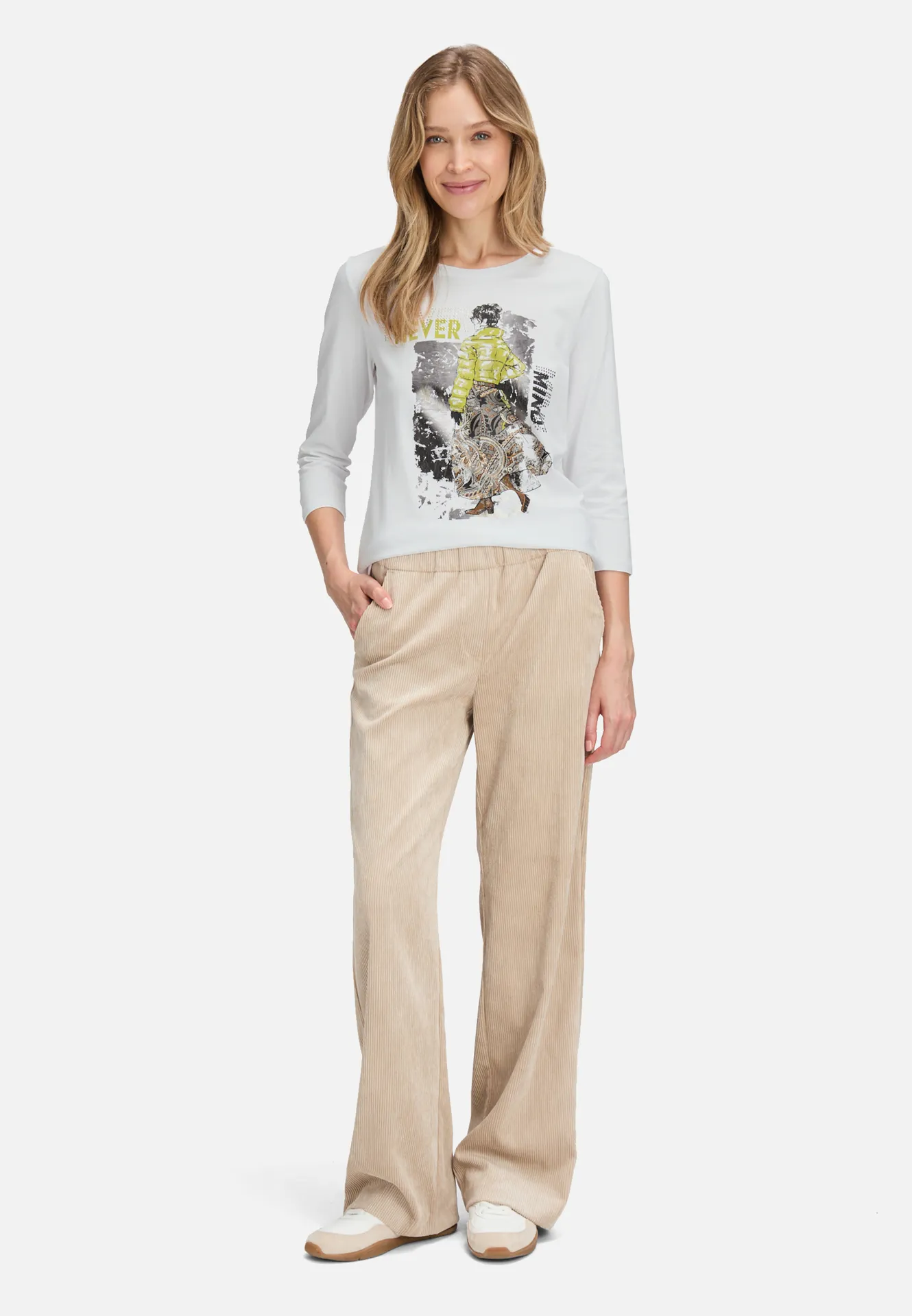 Basic Shirt mit Rundhalsausschnitt – Bild 2