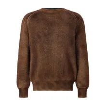 CALIBAN - Pullover aus Wolle & Kaschmir - Größe L - braun CALIBAN - Pullover aus Wolle & Kaschmir - Größe L - braun