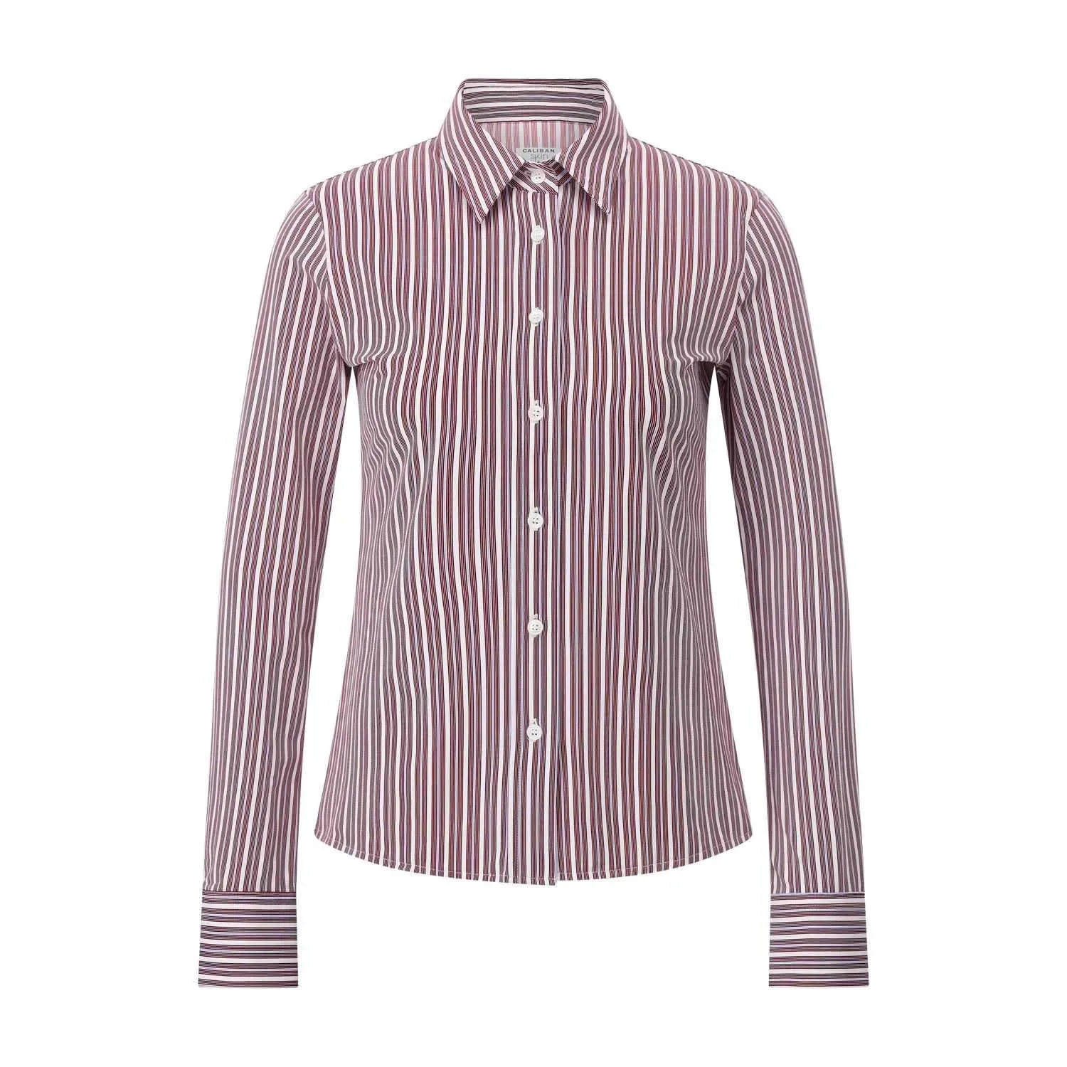 CALIBAN - Elastische Hemdbluse - Größe 36 - violett CALIBAN - Elastische Hemdbluse - Größe 36 - violett