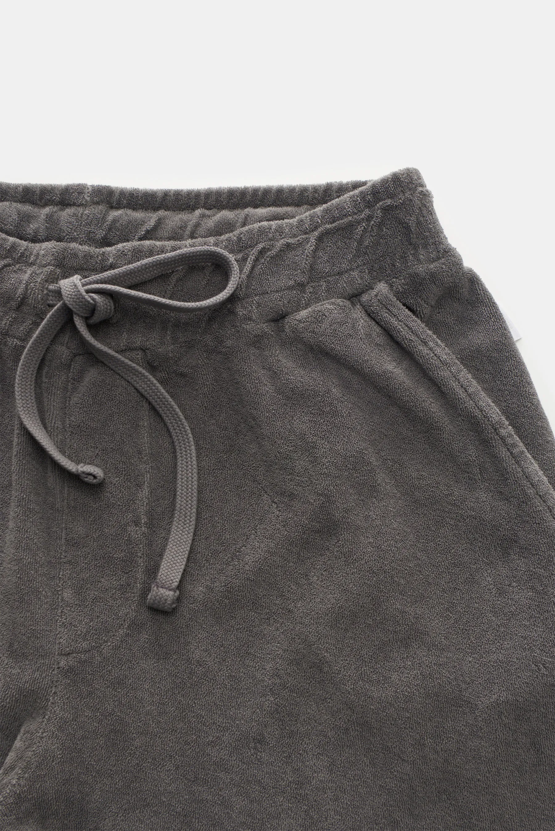 04651/ A trip in a bag - Herren - Frottee-Sweathose grau – Bild 4