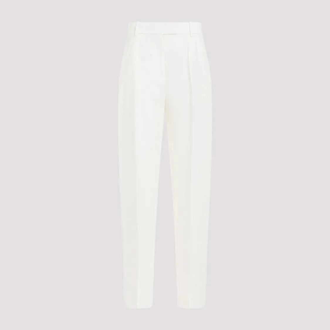 The Row - Off White Linen Antone Pant - Größe 6 - weiß – Bild 4