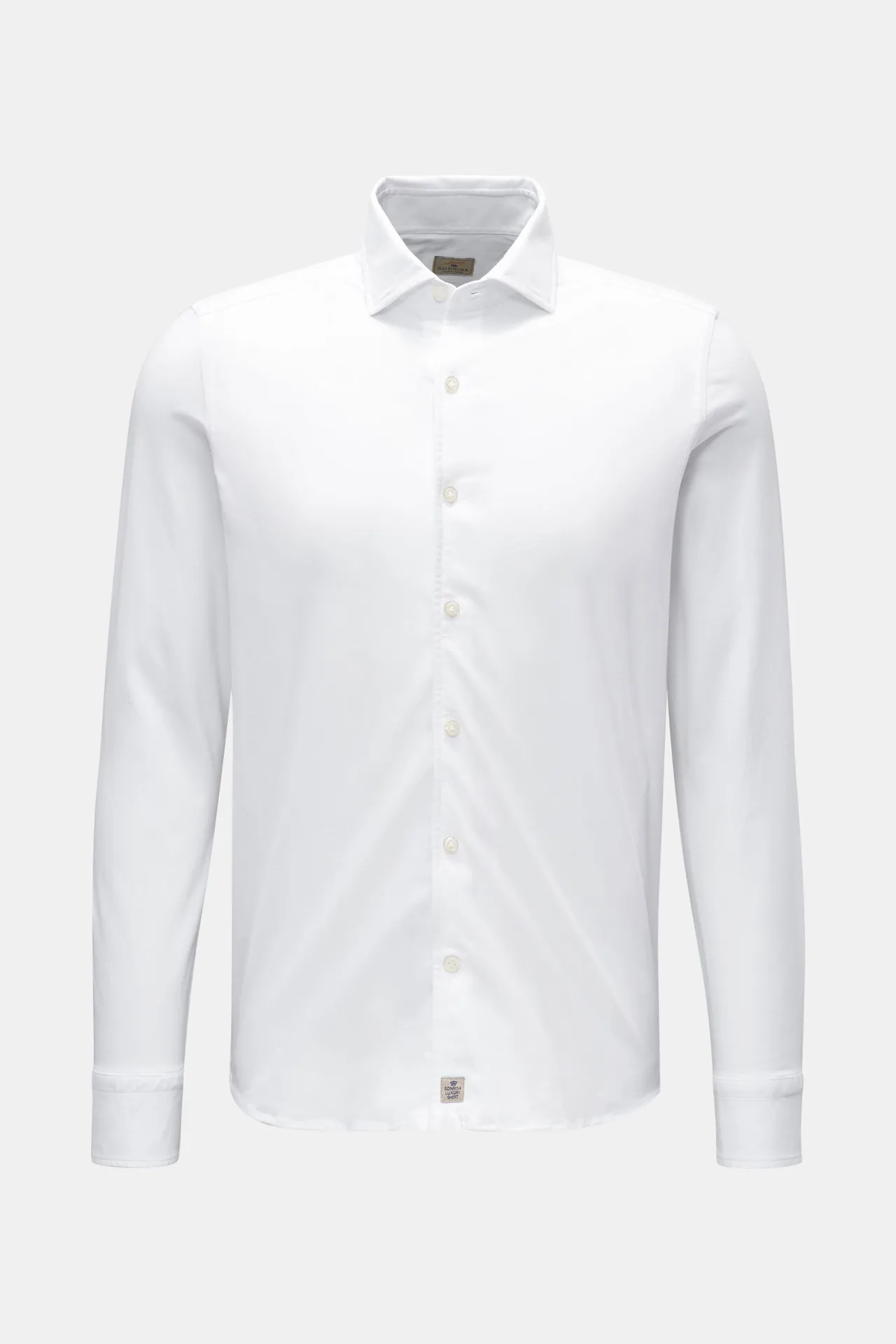 Sonrisa - Herren - Jersey-Hemd Haifisch-Kragen weiß Sonrisa - Herren - Jersey-Hemd Haifisch-Kragen weiß