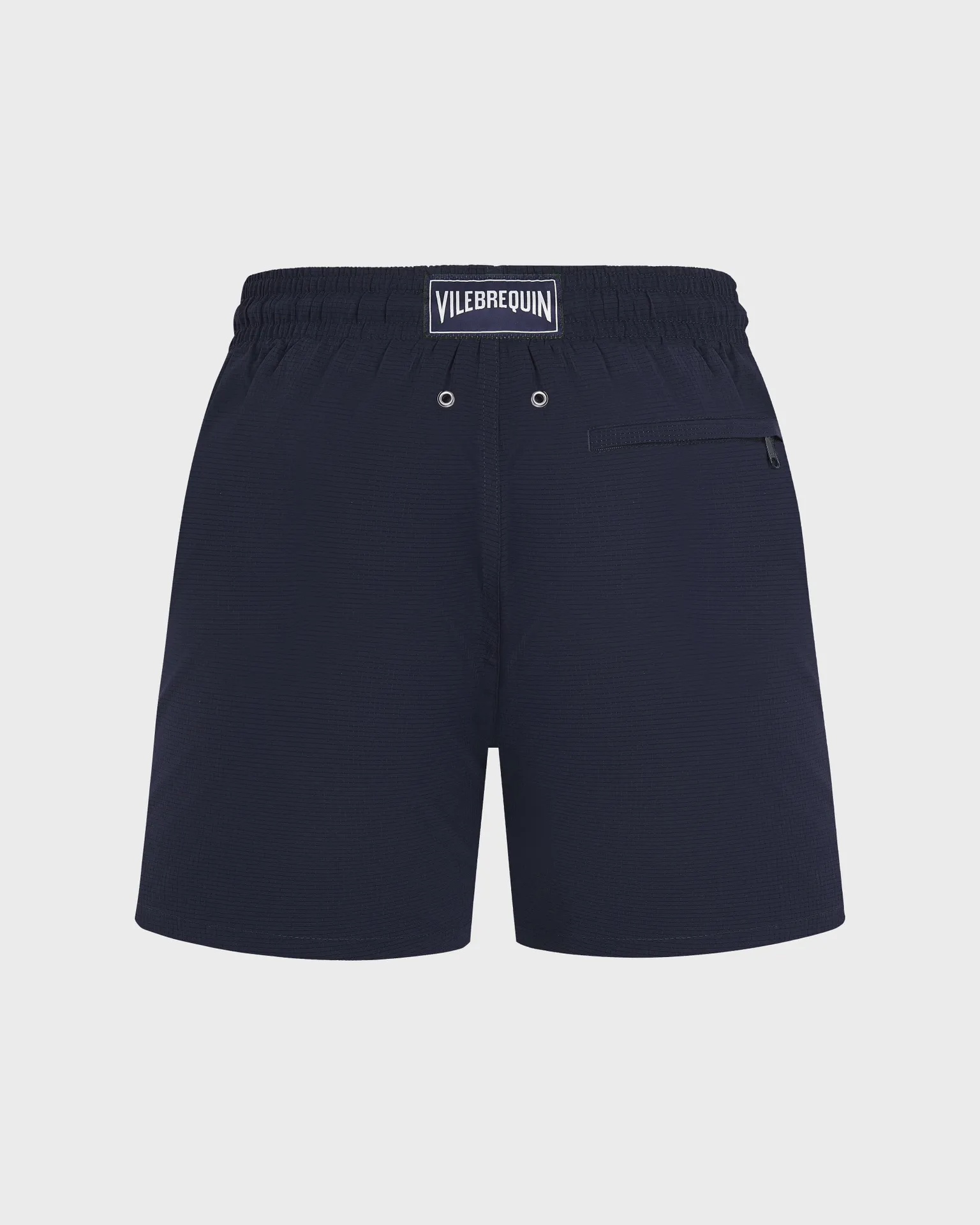 Vilebrequin - Ultraleichte Und Verstaubare Solid Badeshorts Mit Mikroperforation Für Herren - Bademode - Mahina - Blau - Größe M – Bild 2