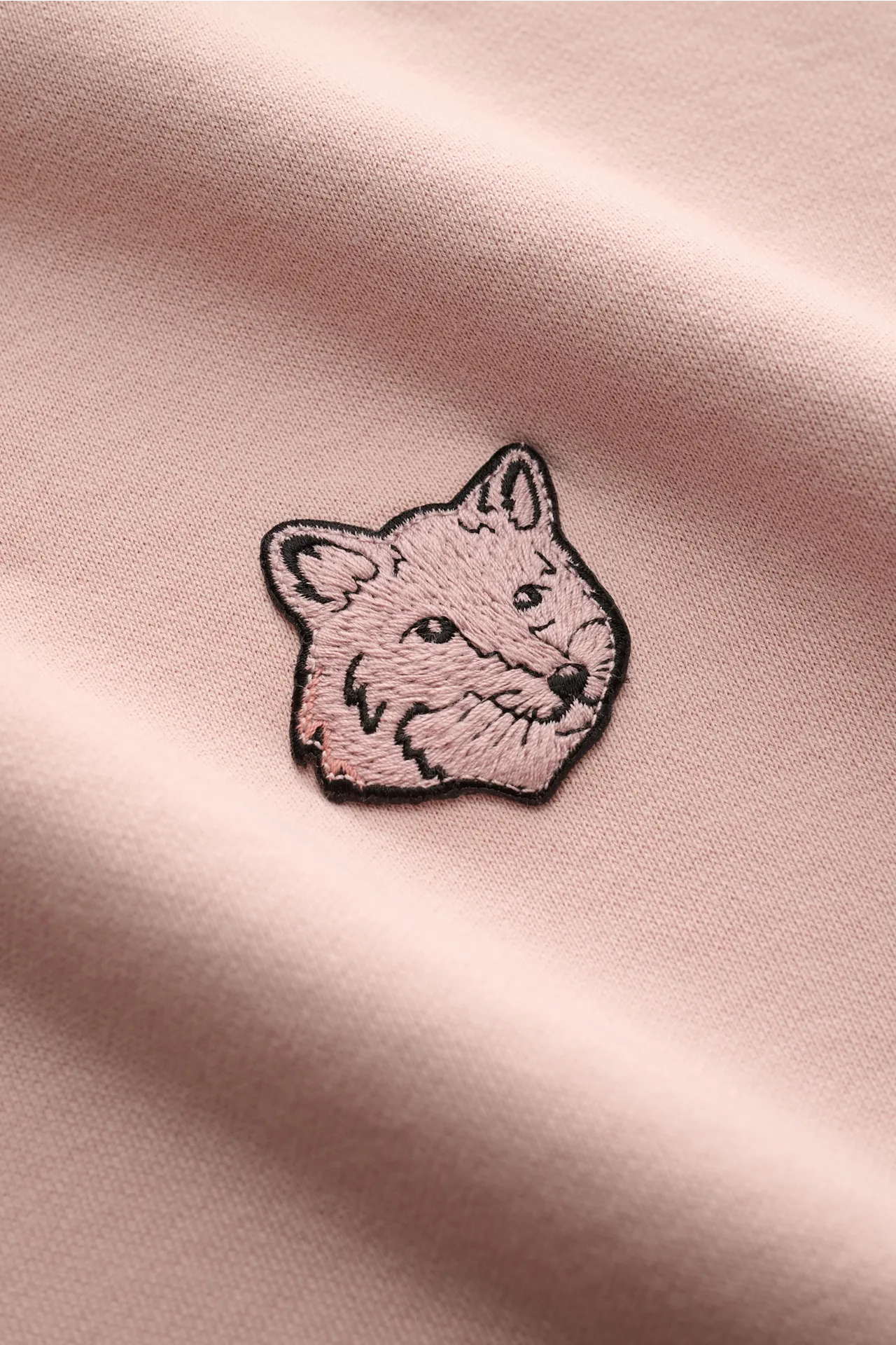 Maison Kitsuné - Herren - Kapuzenpullover rosé – Bild 4