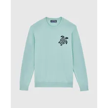Vilebrequin - Turtle Pullover Aus Baumwolle Für Herren - Pullover - Rayol - Blau - Größe XXL Vilebrequin - Turtle Pullover Aus Baumwolle Für Herren - Pullover - Rayol - Blau - Größe XXL