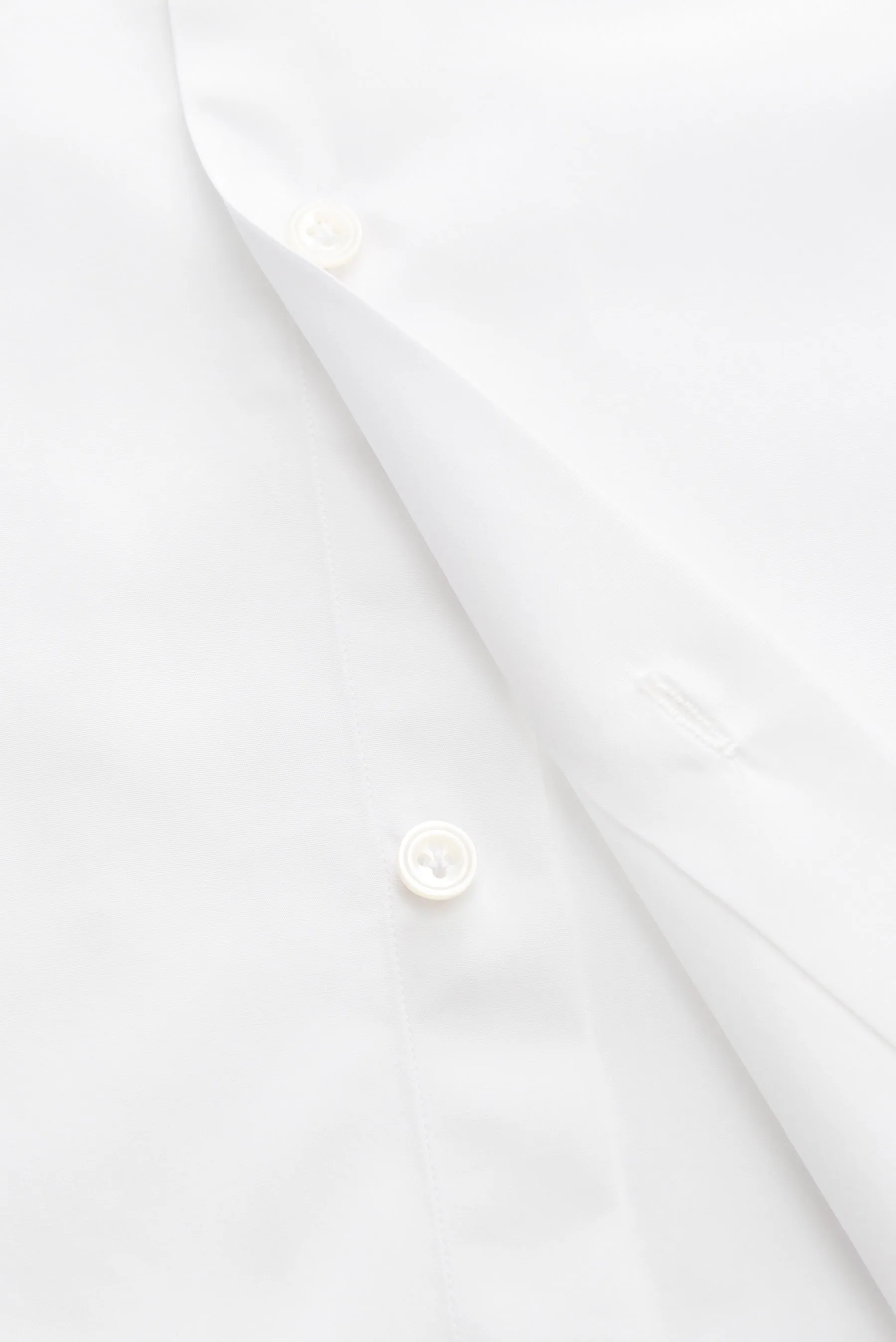 Finamore - Herren - Business Hemd 'Sergio Napoli' Haifisch-Kragen weiß – Bild 4