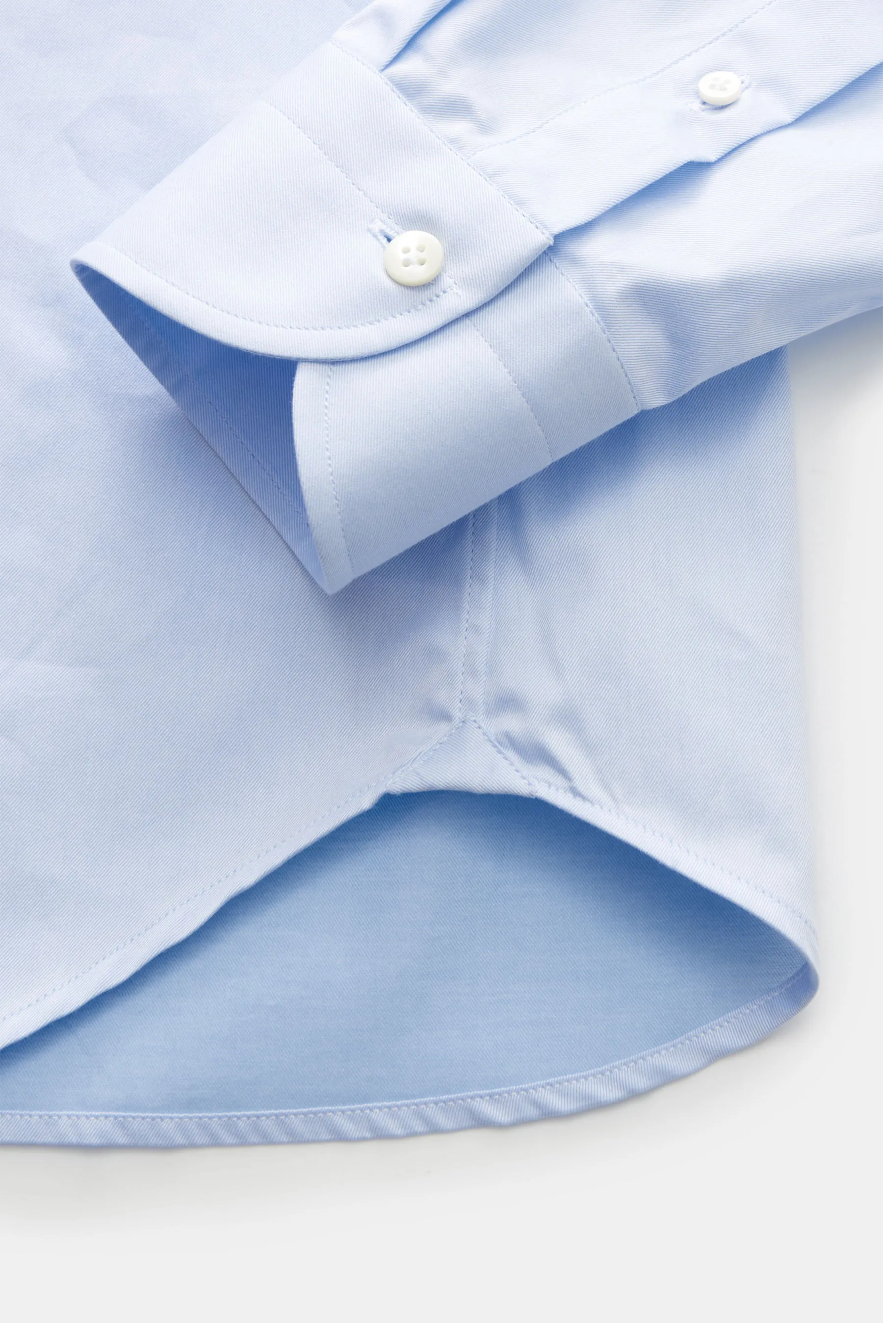 Guglielminotti - Herren - Casual Hemd Haifisch-Kragen hellblau – Bild 3