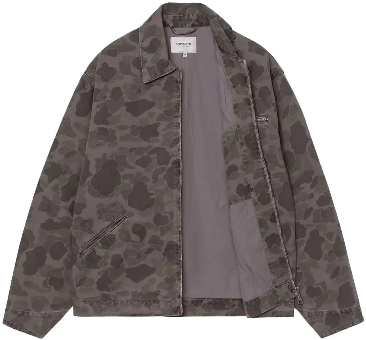 CARHARTT - duck detroit jacket - Größe M - braun – Bild 2