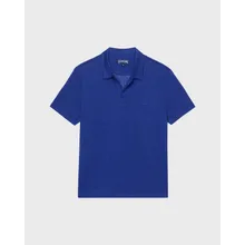 Vilebrequin - Einfarbiges Polohemd Aus Leinenjersey Für Herren - Polohemd - Pyramid - Blau - Größe 4XL Vilebrequin - Einfarbiges Polohemd Aus Leinenjersey Für Herren - Polohemd - Pyramid - Blau - Größe 4XL