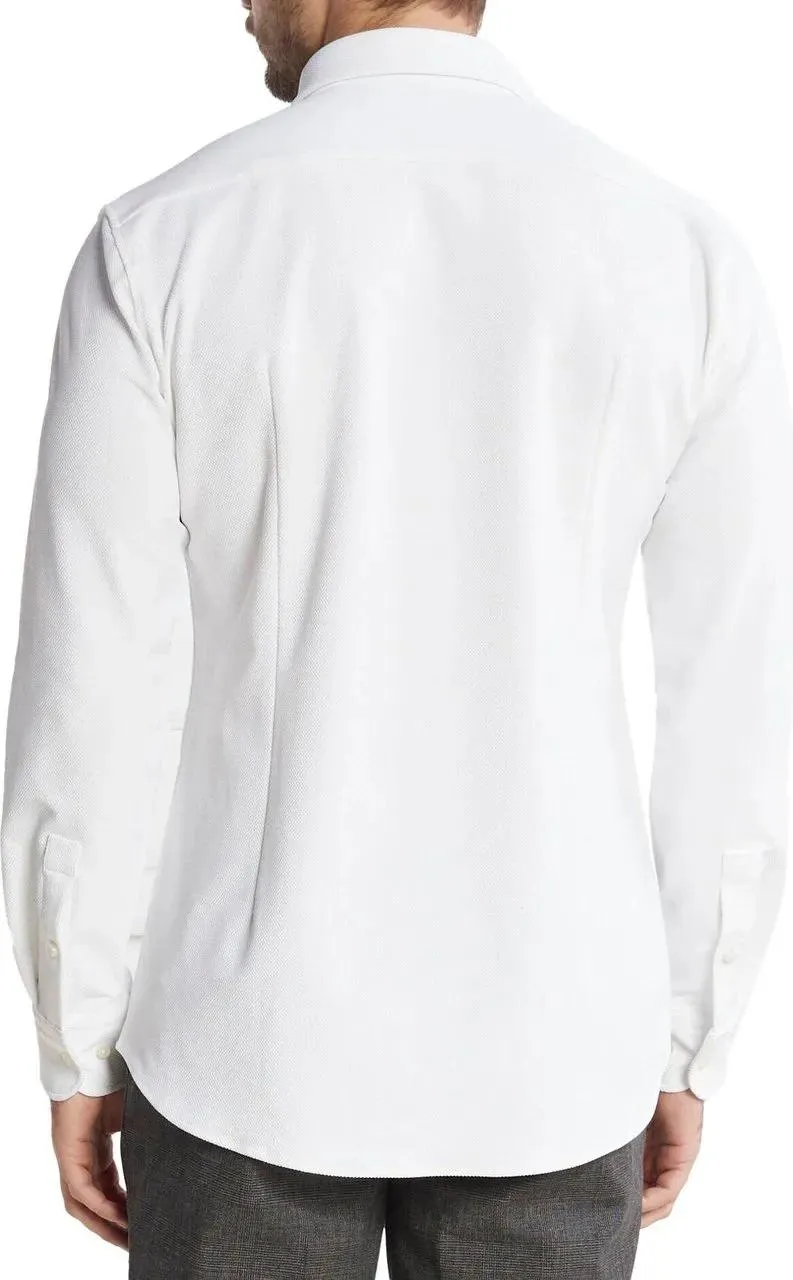 Boss - Shirts White - Größe 39 - weiß – Bild 3