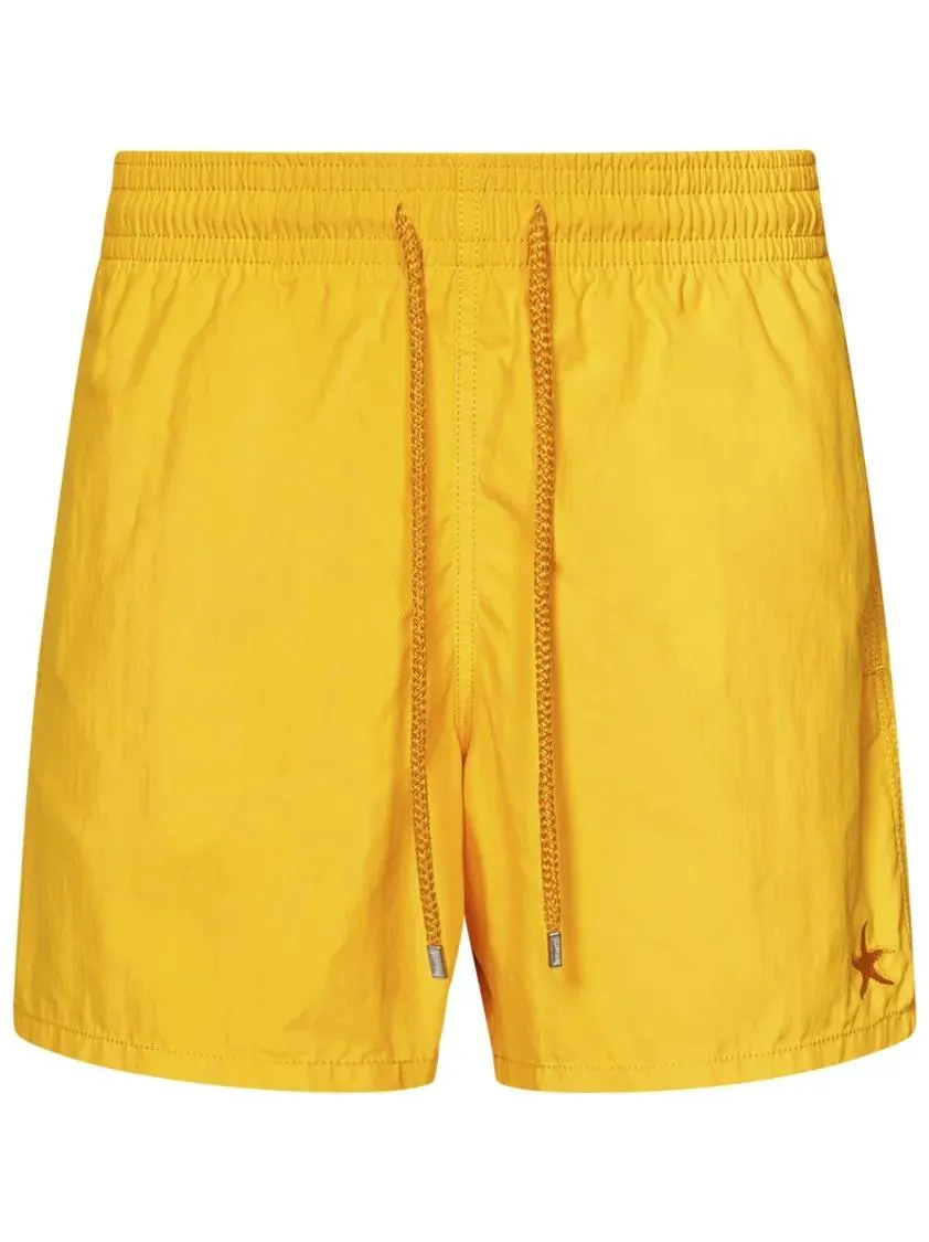 Vilebrequin - Starfish Embroidered Yellow Swim Short - Größe S - gelb Vilebrequin - Starfish Embroidered Yellow Swim Short - Größe S - gelb