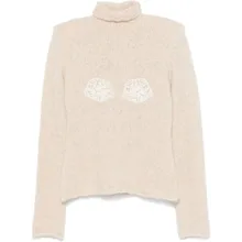 Magda Butrym - Knitwear 03 Turtleneck Beige - Größe 40 - beige Magda Butrym - Knitwear 03 Turtleneck Beige - Größe 40 - beige