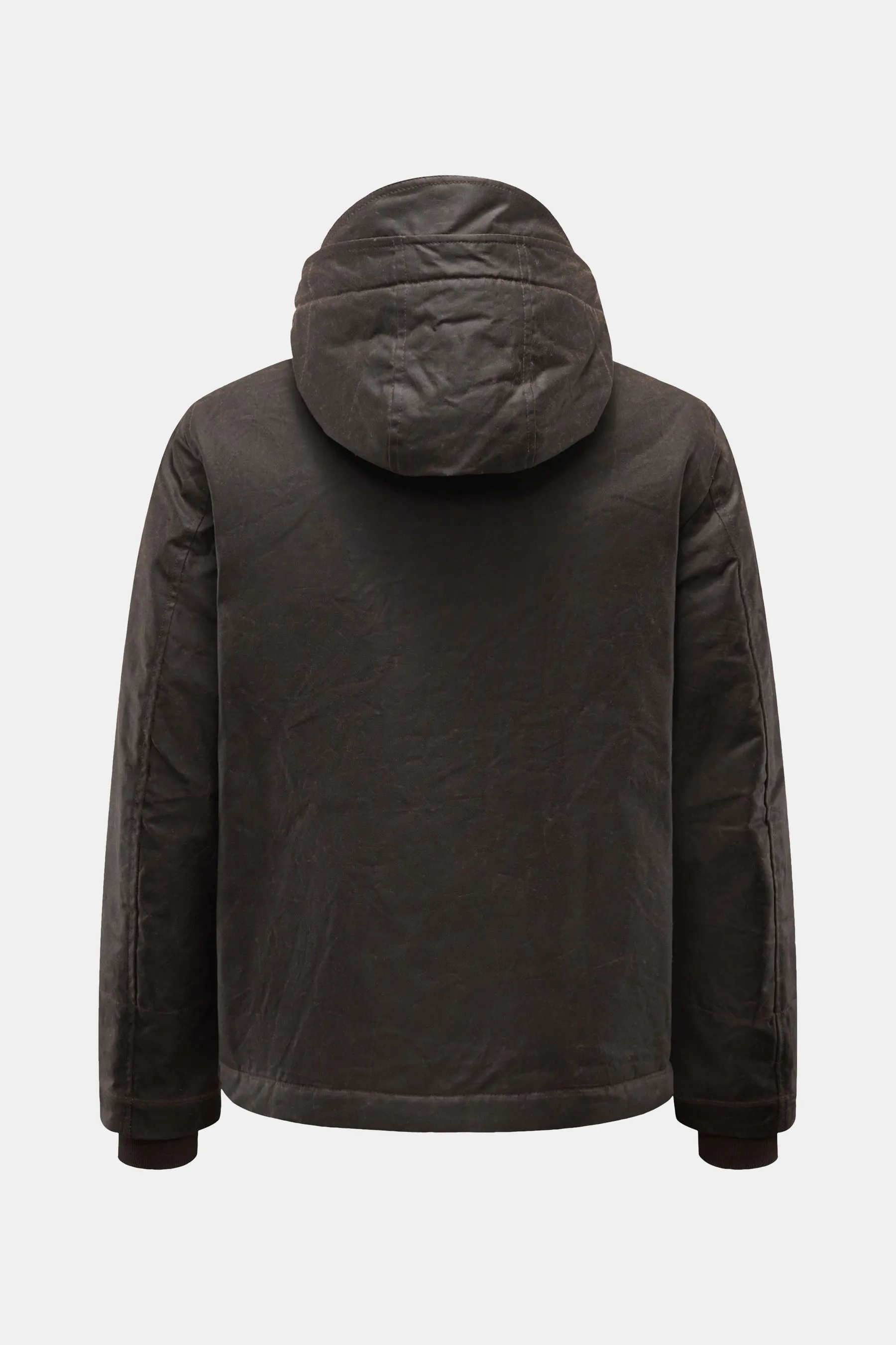 Manifattura Ceccarelli - Herren - Wachsjacke 'Blazer Coat' dunkelbraun – Bild 2