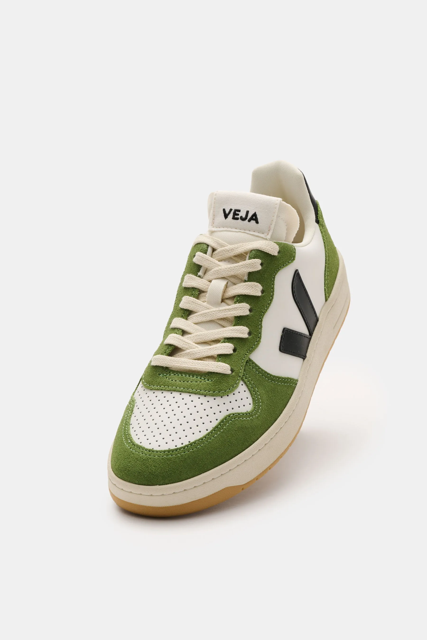 Veja - Herren - Sneaker 'V-10' grün/weiß/schwarz – Bild 3