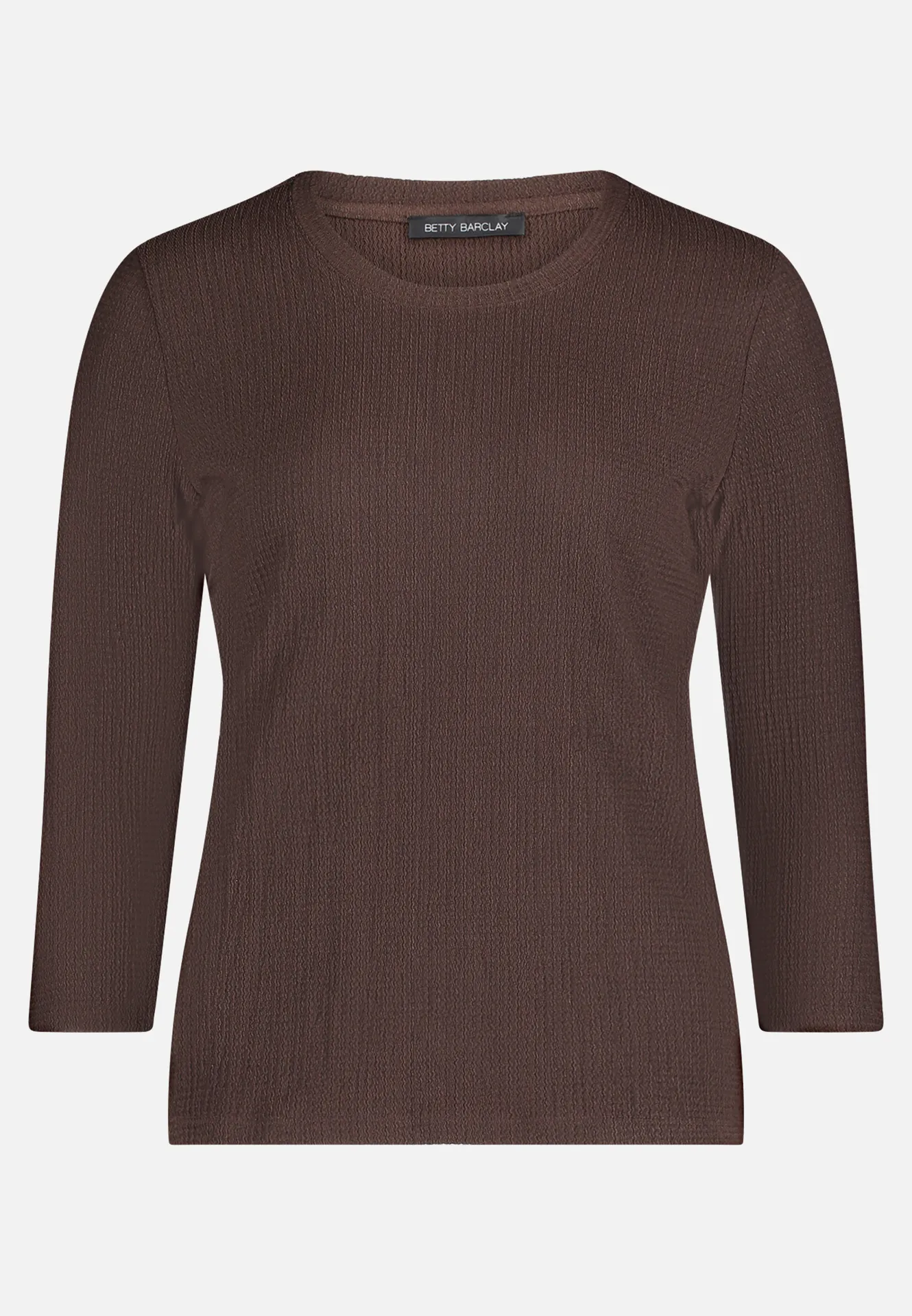 Strukturshirt mit Rundhalsausschnitt – Bild 3