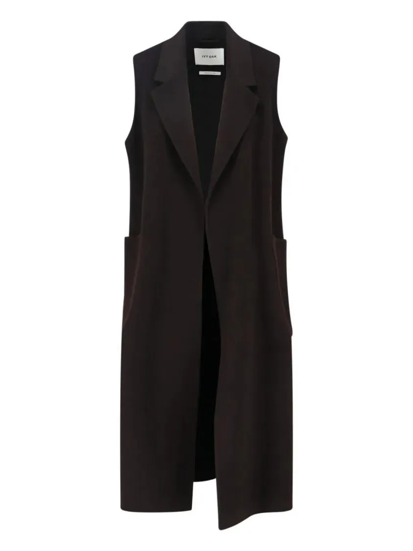 Ivy & Oak - "Clarissa" Vest Coat – Brown - Größe 34 - braun Ivy & Oak - "Clarissa" Vest Coat – Brown - Größe 34 - braun