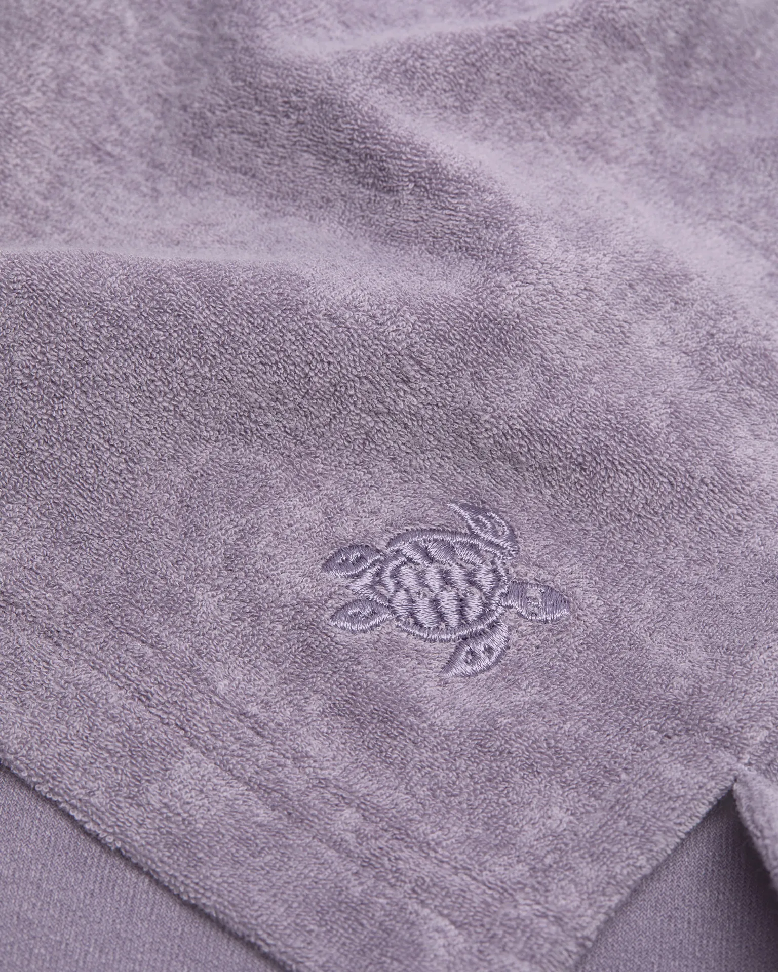 Vilebrequin - Solid Bowling-hemd Aus Frottee Für Herren - Hemd - Charli - Violett - Größe M – Bild 6