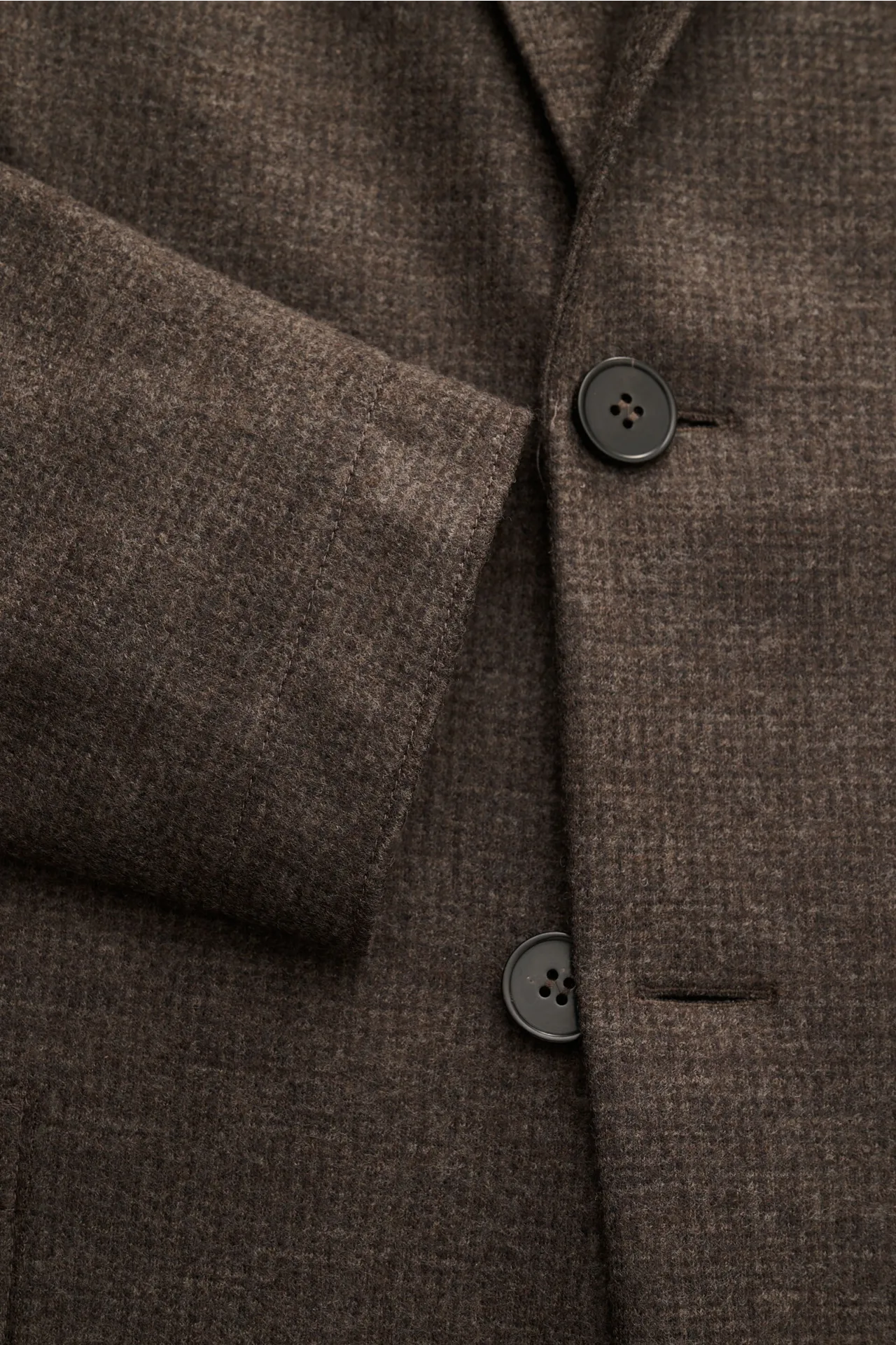 Harris Wharf London - Herren - Sakko graubraun kariert – Bild 2