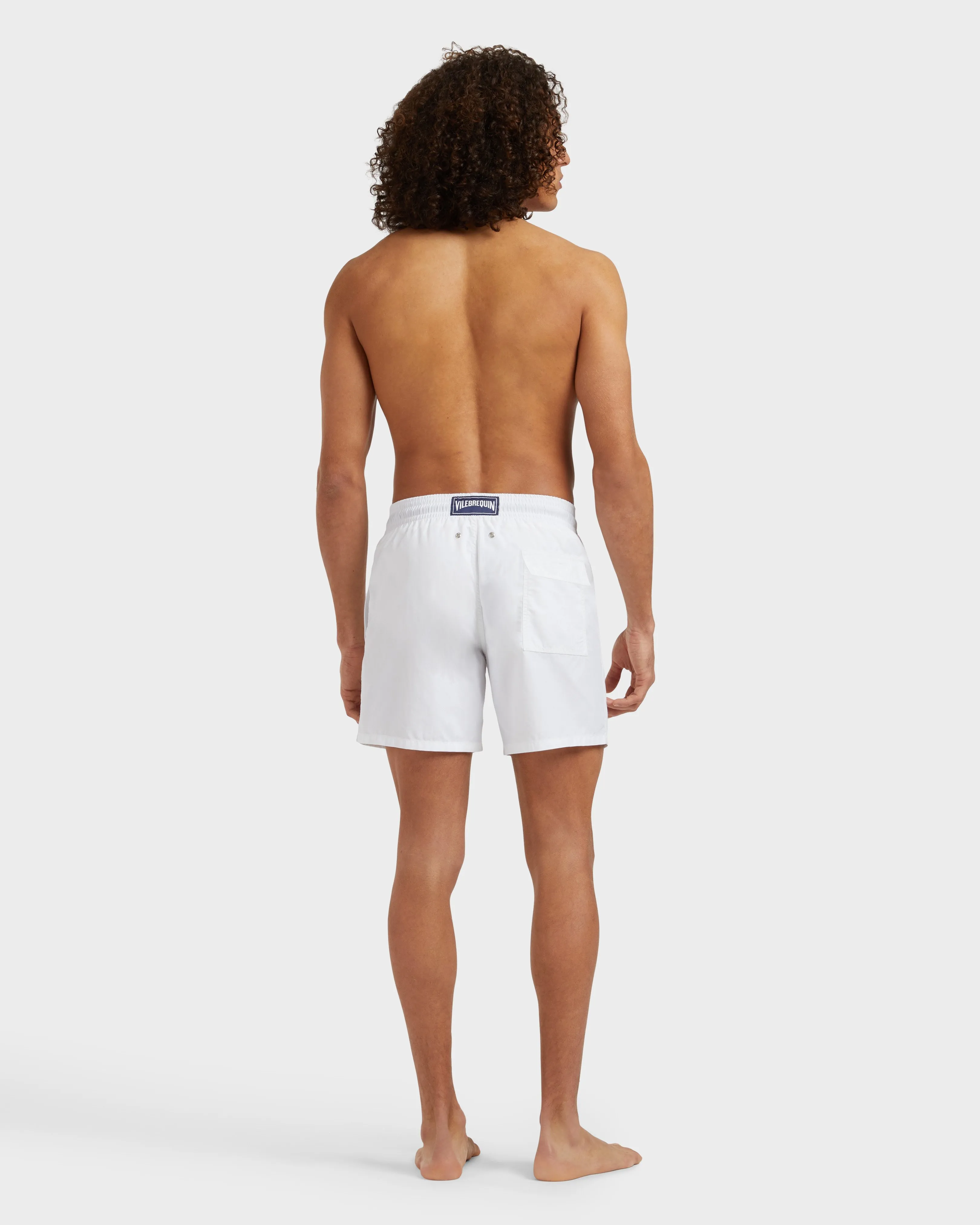 Vilebrequin - Whale Badeshorts Mit Stickerei Für Herren - Bademode - Motu - Weiss - Größe L – Bild 4