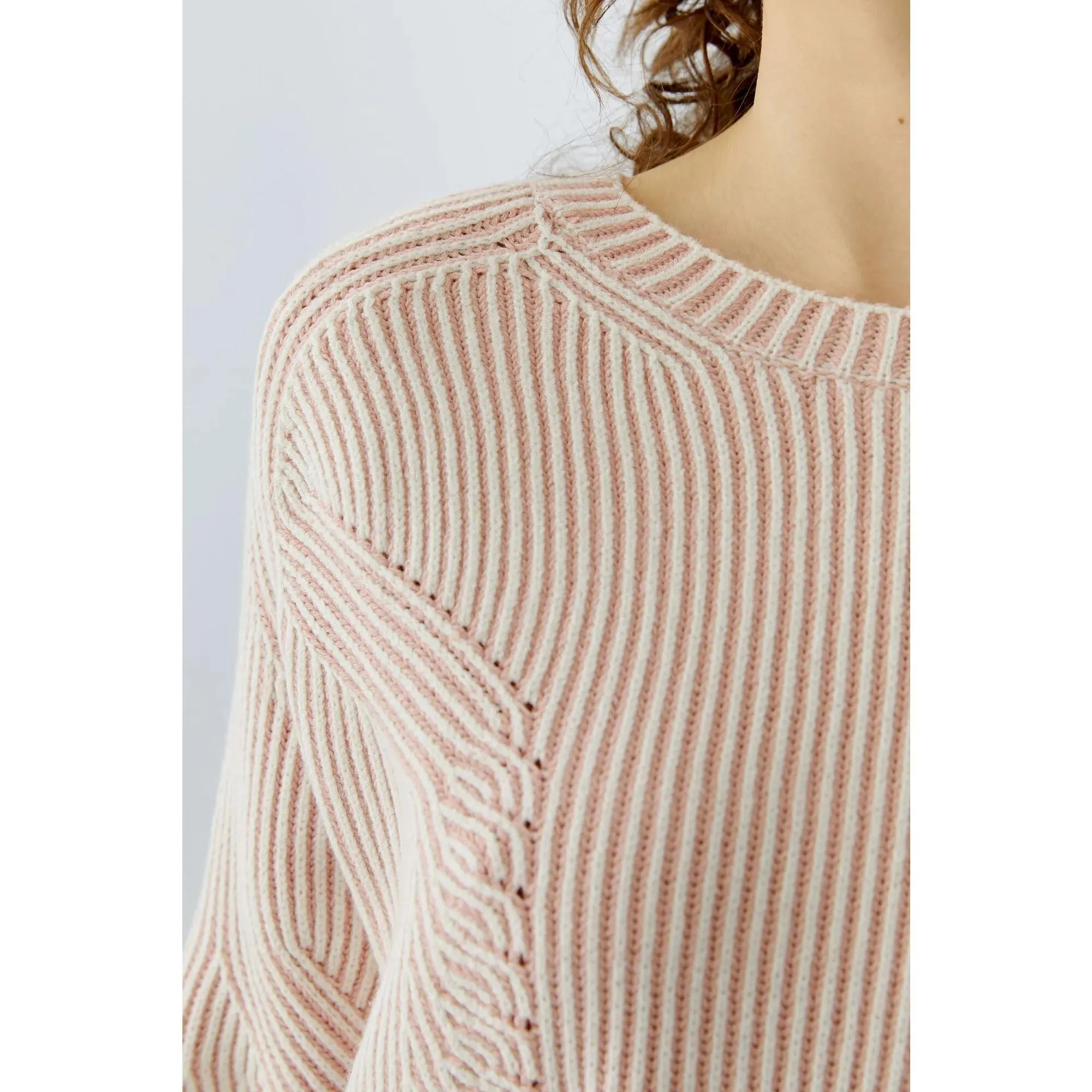 Oui - Pullover - Größe 34 DAMEN - rot – Bild 3