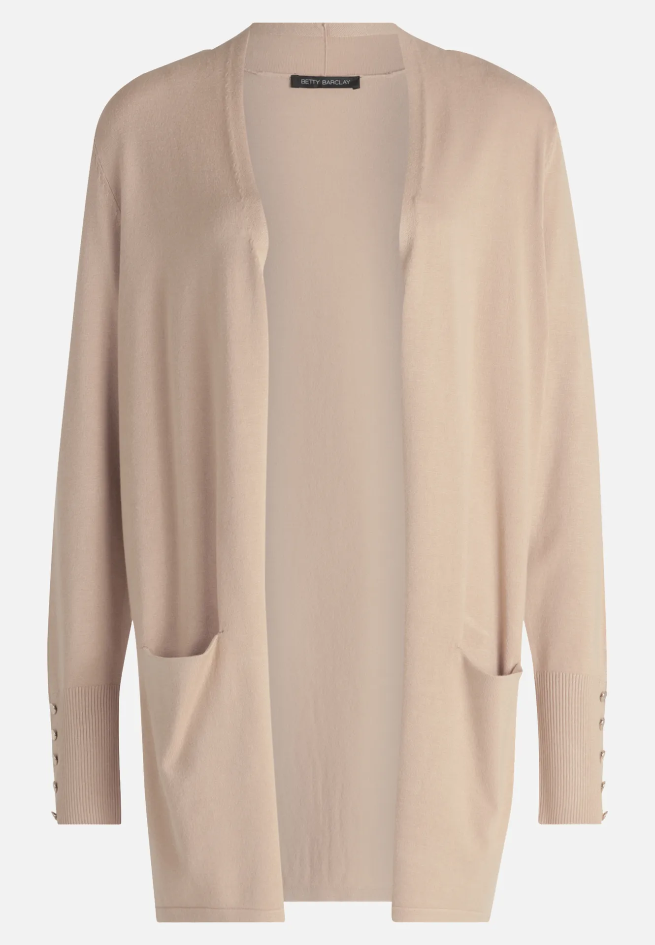 Feinstrickjacke mit Taschen – Bild 3