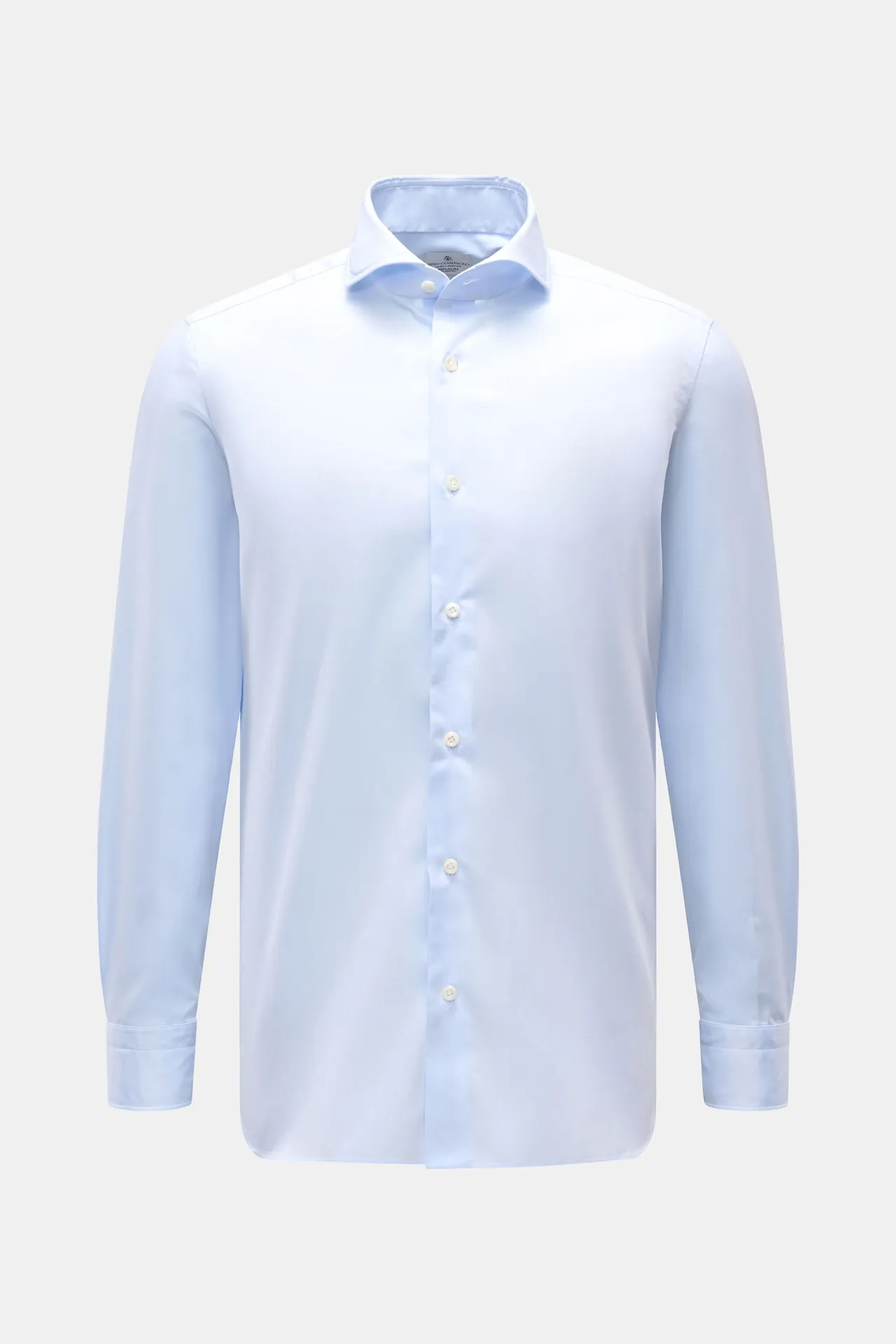 Giampaolo - Herren - Casual Hemd Haifisch-Kragen pastellblau Giampaolo - Herren - Casual Hemd Haifisch-Kragen pastellblau