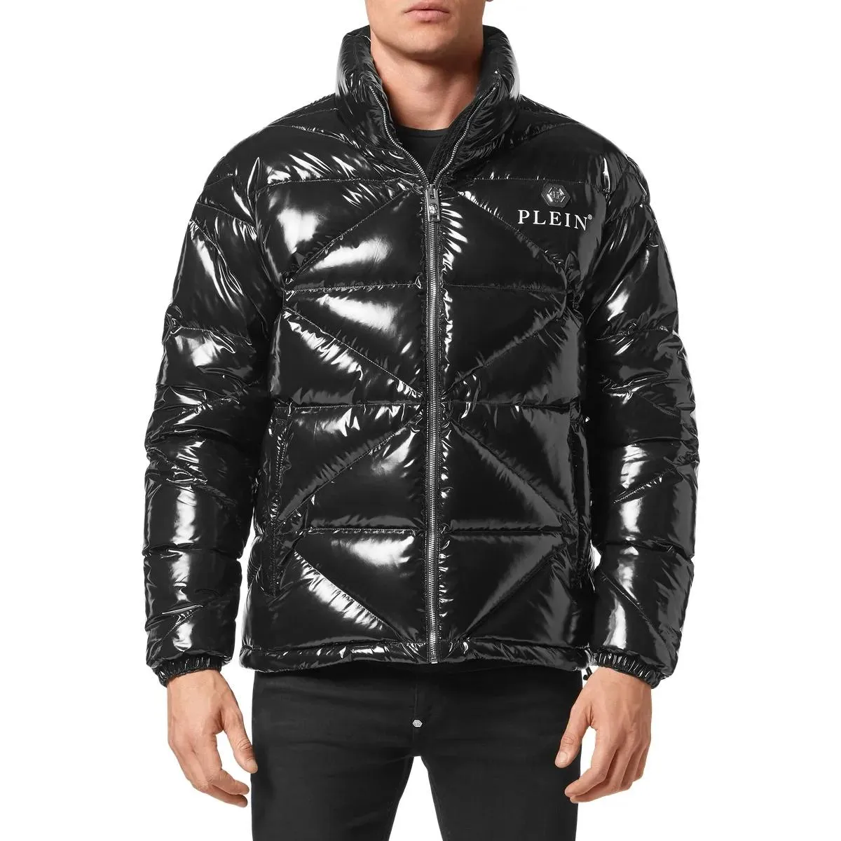 Philipp Plein - Jacke Hexagon - Größe 4XL - schwarz – Bild 4