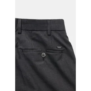 Hiltl - Herren - Wollhose %27Piacenza%27 anthrazit meliert