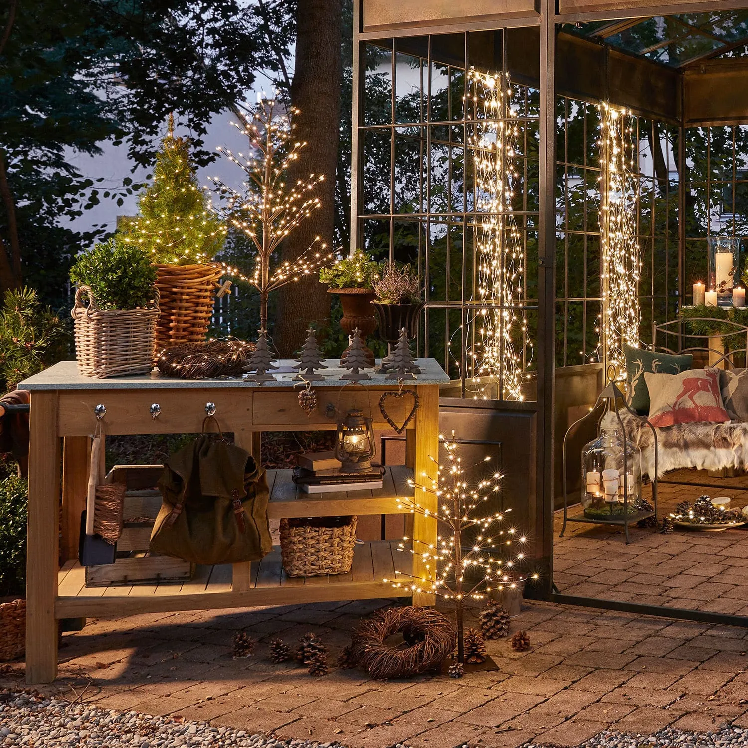 Deko-Baum 2er Set Hellerud – Bild 5