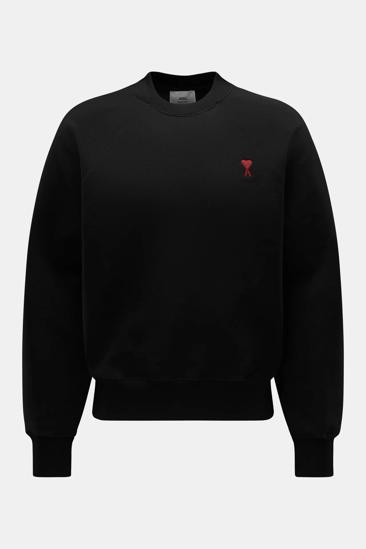 Ami Paris - Herren - Rundhals-Sweatshirt schwarz Ami Paris - Herren - Rundhals-Sweatshirt schwarz