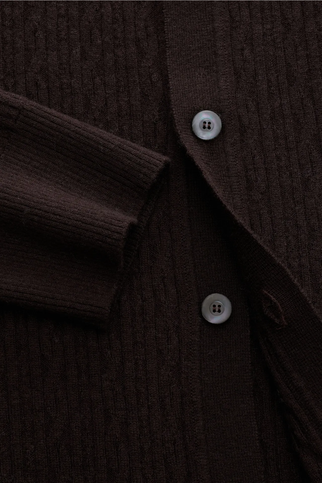 Piacenza 1733 - Herren - Cardigan dunkelbraun – Bild 3