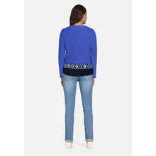 Longbluse mit Stehkragen Longbluse mit Stehkragen