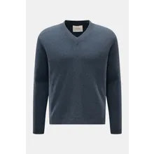 Lisa Yang - Herren - Cashmere V-Neck-Pullover %27Clayton%27 graublau Lisa Yang - Herren - Cashmere V-Neck-Pullover %27Clayton%27 graublau