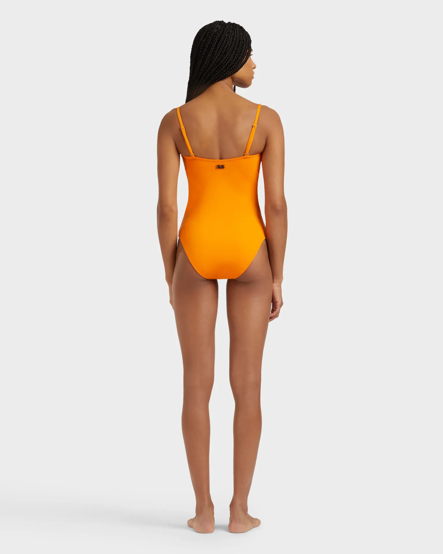 Vilebrequin - Solid Bandeau-badeanzug Für Damen - Bademode - Lucette - Orange - Größe L – Bild 4