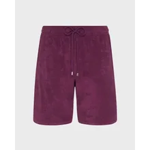Vilebrequin - Jacquard-bermudashorts Aus Frottee - Bermuda - Bolide - Violett - Größe XXL Vilebrequin - Jacquard-bermudashorts Aus Frottee - Bermuda - Bolide - Violett - Größe XXL